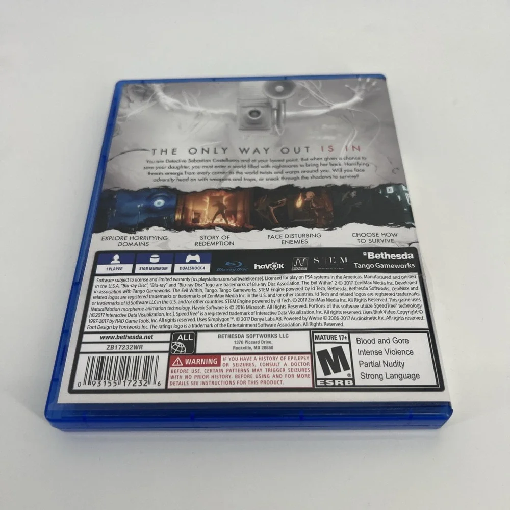 Evil Within 2 (Sony PlayStation 4, 2017)